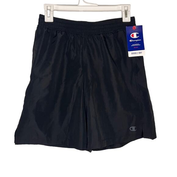 Champion Men’s Double Dry Standard Fit Black Shorts NWT Sz S - Picture 1 of 5